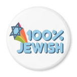 100% JEWISH + Magen David
