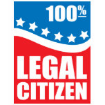 100% Legal Citizen Tee Shirts