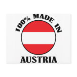 100% Made In Austria Post Cards
