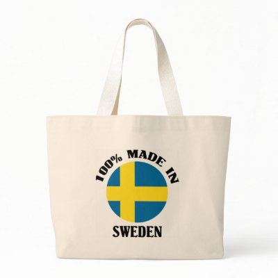 100% Made In Sweden Tote Bag by teyes143