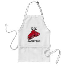 100% Meat Eater - CARNIVORE - Customised Aprons