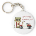 100 mpg Keychain