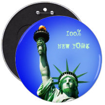 100 % New York Pin