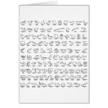 100 of the World's Best Race Tracks Greeting Card