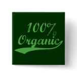 100% Organic Button