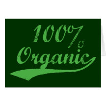 100% Organic Cards