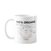 100% Organic (Citric Acid Cycle - Krebs Cycle) Coffee Mugs