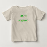 100% organic shirt