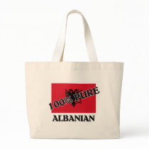 100 Percent ALBANIAN Tote Bag