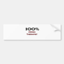 100 Percent Aroma Therapist Bumper Sticker