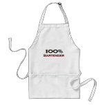 100 Percent Bartender aprons