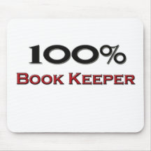 100 Percent Book Keeper Mouse Pad