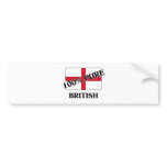 100 Percent BRITISH bumper stickers