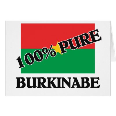 100 Percent BURKINABE by flagshirt
