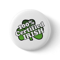 100 Percent Certified Irish Button