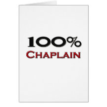 100 Percent Chaplain Card