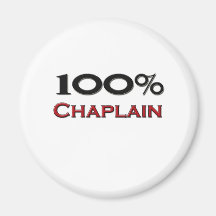 100 Percent Chaplain Magnet