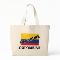 100 Percent COLOMBIAN Tote Bags