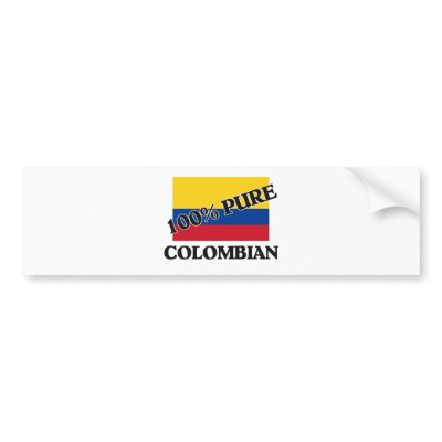 100 Percent COLOMBIAN by flagshirt