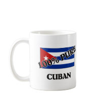 100 Percent CUBAN Coffee Mugs