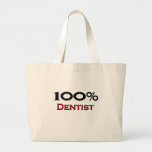 100 Percent Dentist Tote Bag