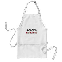 100 Percent Detective Aprons