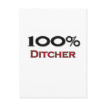 100 Percent Ditcher postcards