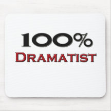 100 Percent Dramatist Mouse Pad
