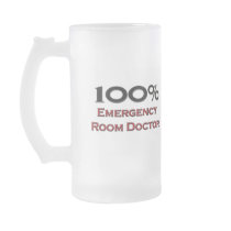 100 Percent Emergency Room Doctor Mugs