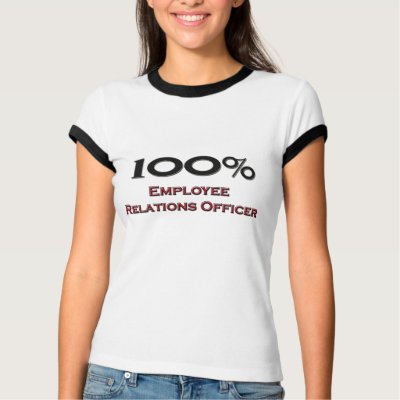 100 Percent Employee Relations Officer by professions