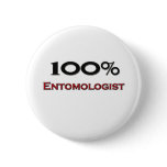 100 Percent Entomologist buttons