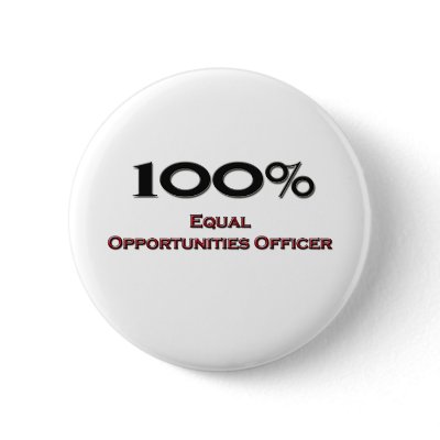 100 Percent Equal Opportunities Officer by professions