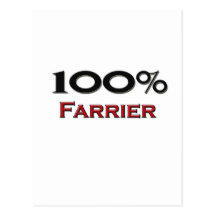 100 Percent Farrier Post Cards