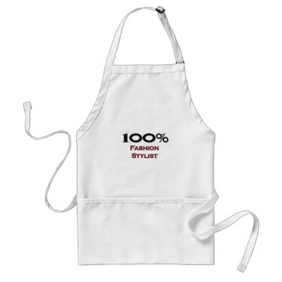 100 Percent Fashion Stylist Aprons by professions