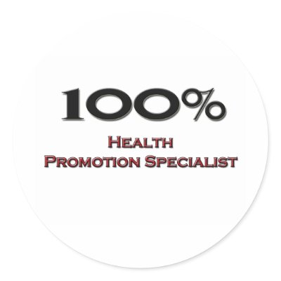 100 Percent Health Promotion Specialist by professions