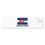 100 Percent Highlander bumper stickers