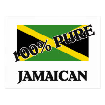 100 Percent JAMAICAN Postcard