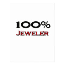 100 Percent Jeweller Postcard