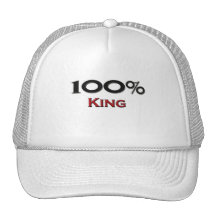 100 Percent King Trucker Hat