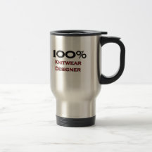 100 Percent Knitwear Designer Coffee Mug