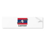 100 Percent LAOTIAN bumper stickers