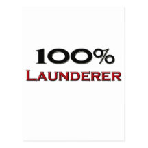 100 Percent Launderer Post Cards