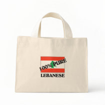 100 Percent LEBANESE Tote Bags
