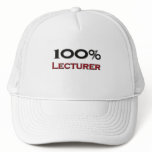 100 Percent Lecturer hats