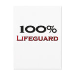 100 Percent Lifeguard postcards