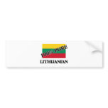 100 Percent LITHUANIAN bumper stickers