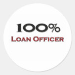 100 Percent Loan Officer Stickers