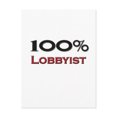 100 Percent Lobbyist by professions