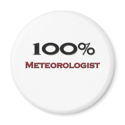 100 Percent Meteorologist by professions