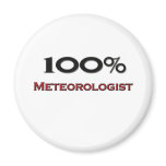 100 Percent Meteorologist magnets